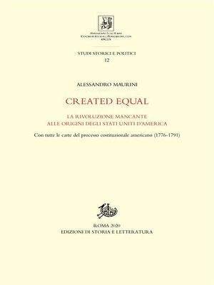 cover image of Created equal
